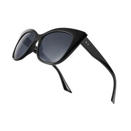 FEISEDY Retro Vintage Cateye Sunglasses for Women Men UV400 Protection Shades B4019