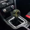 Arenbel Car Racing Round Gear Shifter Grip Speed Handle Marble