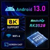 H96Max Android 13.0 Smart TV Box RK3528 Quad-core UHD 4K