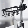 WINGSIGHT Kitchen Faucet Sponge Holder Sink Caddy Organizer Over Faucet