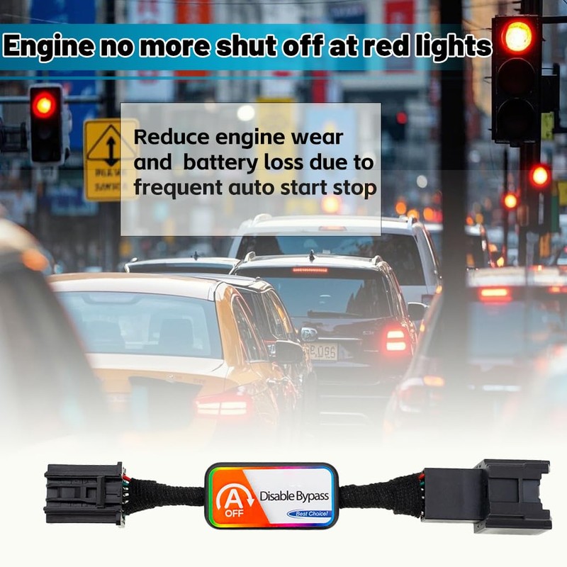 Auto Start Stop Eliminator for 2018-2024 J-eep Wrangler JL &