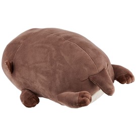 Liv Heart Marshmallow Animal 58218-33 Kururi the Otter Polyester Bolster Cushion (Total Length: Approx. 10.6 inches (27 cm)), Fluffy, Squishy