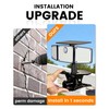 1500LM Clip On Solar Lights Outdoor, Motion Sensor Outdoor Lights