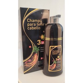 Kaisasa Shampoo Con Tinte Cubre Canas Natural Jengibre 500ml