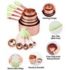 Joyhill Copper Measuring Cups and Spoons Set of 10 Piece,