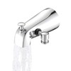 Tub Spout with Diverter,Bathtub Faucet with Shower Diverter,Fits 1/2" or