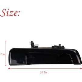 Manijas Exteriores de Puerta para Mitsubishi Lancer y Galant 1994 1995 1996 1997 1998 1999 2000 2001 2002 2003 2004 Manija Exterior de Puerta (1 Pieza Delantera Izquierda) (1 Pieza Trasera Derecha)