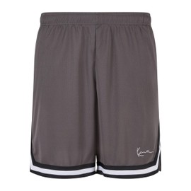 Karl Kani Men's KM-PS011-012-06 Small Signature Essential Mesh Shorts S Anthracite, anthracite