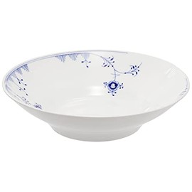【Authorized Import】Royal Copenhagen Blue Elements Deep Plate Dish 24cm Wedding Gift Present 1017485