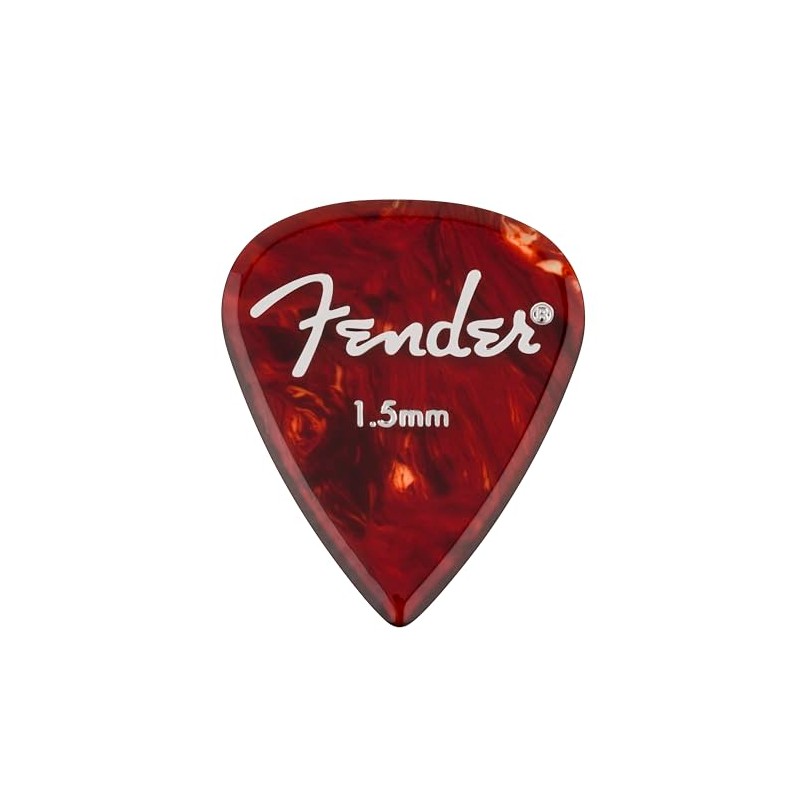 Fender/Aero Acrylic Picks 6-count 1.5mm Medium Fender [Set of 6]