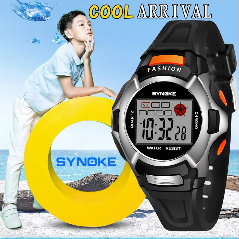 SYNOKE Waterproof Watch for Kid Boy&Girl Multifunction Sport Electronic Digital