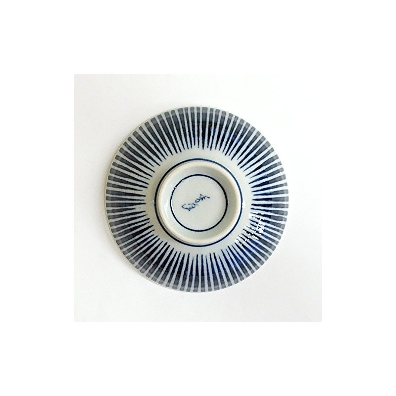 Rice Bowl Pottery Criss Cross Grass Rice Bowl