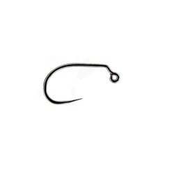 Eupheng 100pcs Plus Best Barbless Competition Fly Fishing Hook Collection, Dry Nymph Strimp&Pupa, Pupa jig Fly Hooks High Carbon Competition Hook (Jig Fly Hook Circle Point EP-9230, 10#)