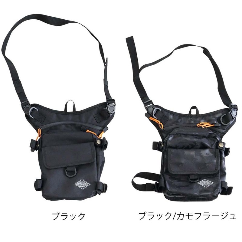 JAM'S GOLD Big FOOT Leg Bag JGB-956 (Black)