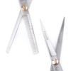 Purovi Hairdresser Hair Scissors Set of 2 with Case Including