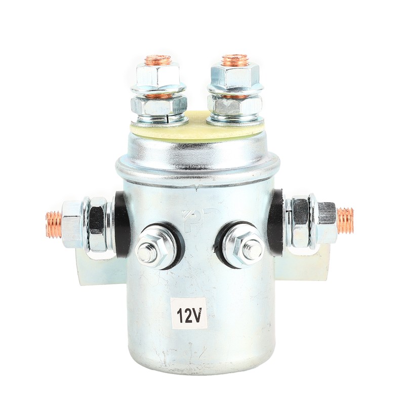 12V 200A Relay Switch Winch Contactor Solenoid Normally Open Contacts