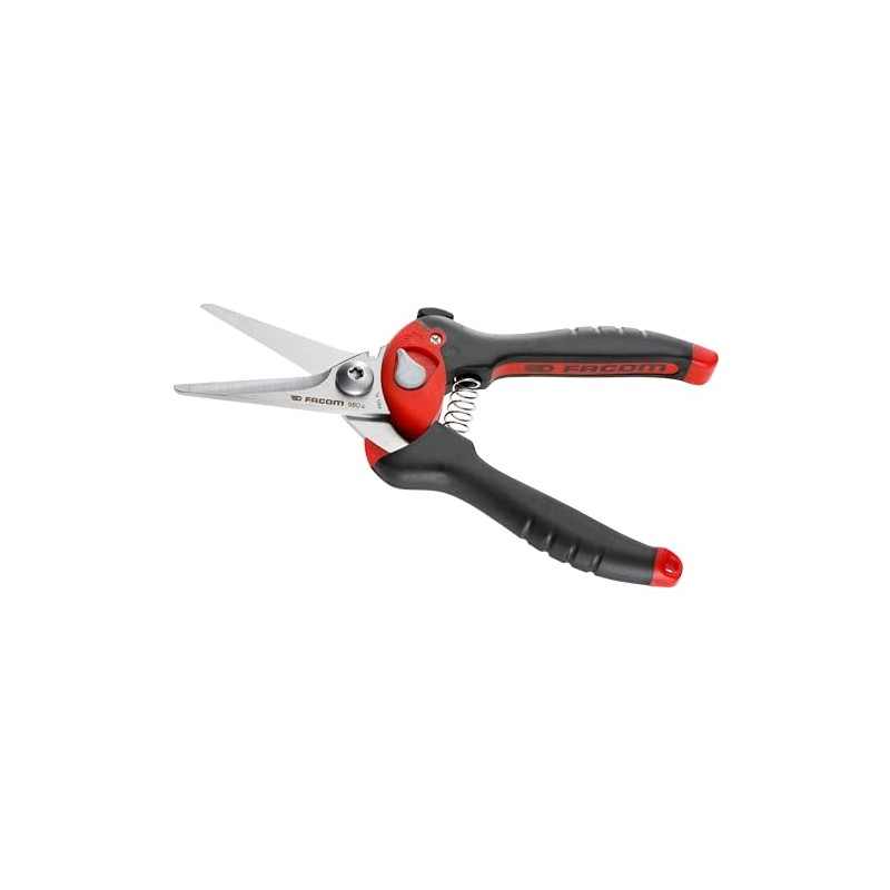 Facom Multi-Purpose Cutting Shears, 980PB, Alloy Steel Blade, Ambidextrous, Classic