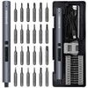 SHARDEN Mini Electric Screwdriver, 29 in 1 Small Electric Screw
