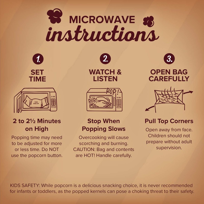 Orville Redenbacher’s Microwave Popcorn, Naturals Simply Salted Flavor, 3g Fiber