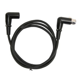XLR Male to Female Cable 3 Pin OFC Conductor XLR Male Right Angle to Female Right Angle Microphone Cable