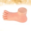 Baluue 1pc Plastic Foot Model Nail Art Practice Tool Real