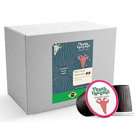 Thank the Goat Gourmet Made to Order Coffee Pods, Freshly Roasted, Medium Roast Compatible with Keurig 2.0 K-Cup Brewers, From Minas, Brazil, 24 Count