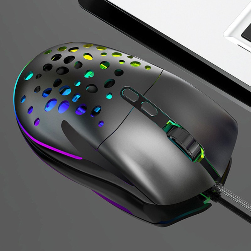 Wireless Mouse Dual Mode Programmable Keys RGB Backlit Adjustable DPI