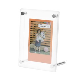Oedema Acrylic Photo Frame Clear Trading Card Display Frame Single Card Slot Baseball Card Frame for Kpop Photocard, Sports Card, 3.54"×2.56"
