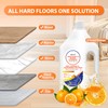 Sweet Orange Scent Floor Cleaning Solution, 82Fl Oz, Compatible with