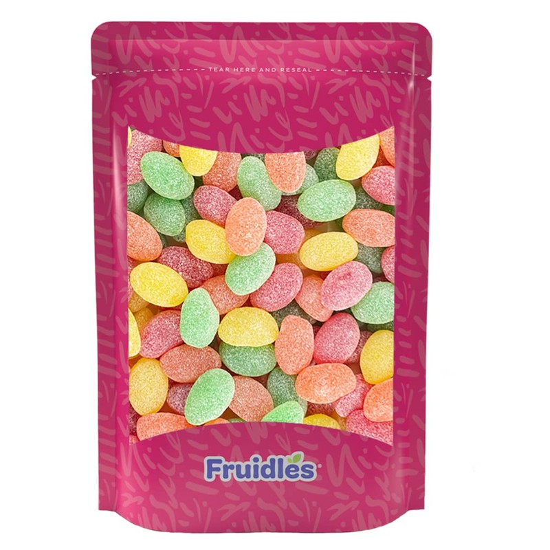 Fruidles Easter Sour Jelly Egg Unwrap Candy Treats, Fun and