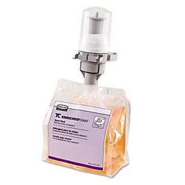 Rubbermaid 3486571 Enriched-Foam Soap Refill, 1300mL, Vanilla/White Peach, 3/Carton