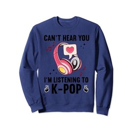 Cool Kpop Art For Teen Girls Women Korean Band Lover K-pop Sweatshirt