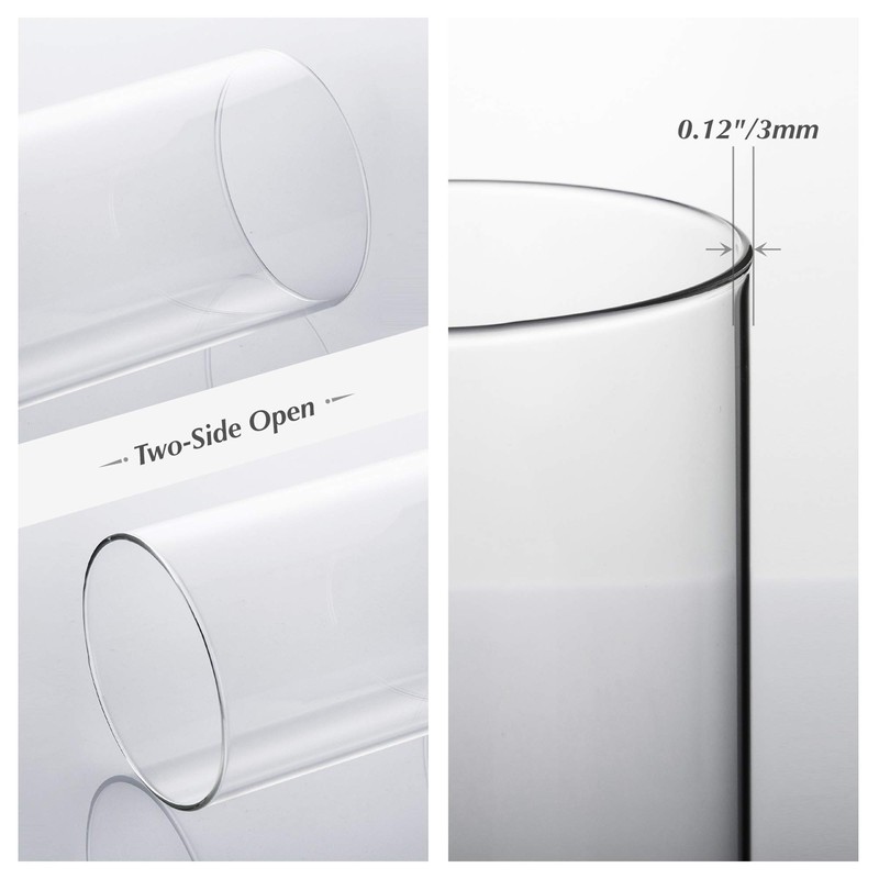 WGVI Hurricane Candle Holder Sleeve, Wide 4", Height 6", 2