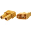 Audiophan Bullet Connector XT30 Male Female Set Yellow XT30 (2