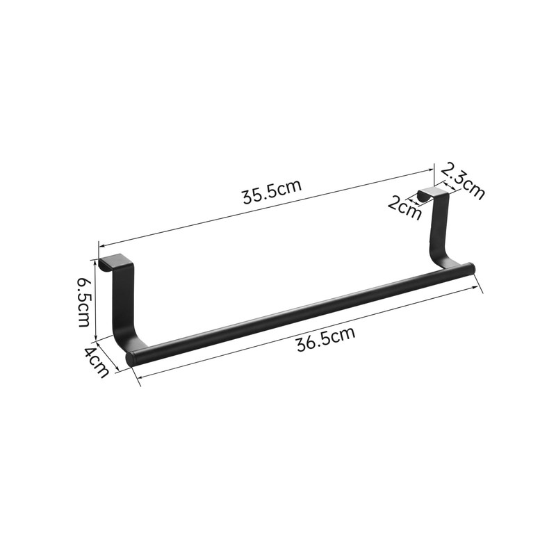 Breikuth Over Door Towel Rail 2PCS Tea Towel Holder for