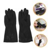 Beavorty 5 Pairs Rubber Dish Washing Gloves Reusable and Durable