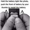 LAMPVPATH (Pack of 3 9v Battery Holder, 9 Volt Battery