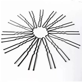 Hairpins, U-pins, 50 pieces, U-shaped hair pins with balls, for women, bun bundles, hair arrangement, hold, simple, beautiful, hair set, ballet, nurses, aesthetics, hair ornaments, weddings