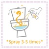 Air Scense Spray & Go Before-You-Sit Toilet Spray, Original Citrus,
