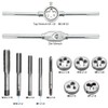 BUZIFU 12-Piece Thread Cutting Set Metric Professional Tap Set with