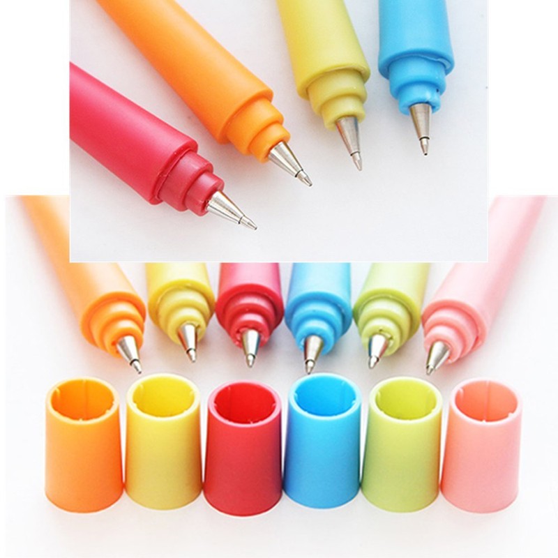Funny Bendable Ballpoint Pen - Bending Hand Gesture, 0.7mm Black
