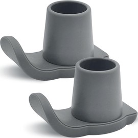 ATAISIA Medical Products Walker Ski Glides - 2 Pack, Universal Fit Walker Sliders - Gliders (for 1 1/8-inch Tubing), Skis for Walkers for Seniors,Folding Walkers Accessories