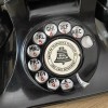 DIAL CARD Insert for Rotary Telephone - 1.5” card stock