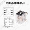 CNAODUN JQX-12F-2Z DC 24V Coil 30A 2NO 2NC DPDT 8