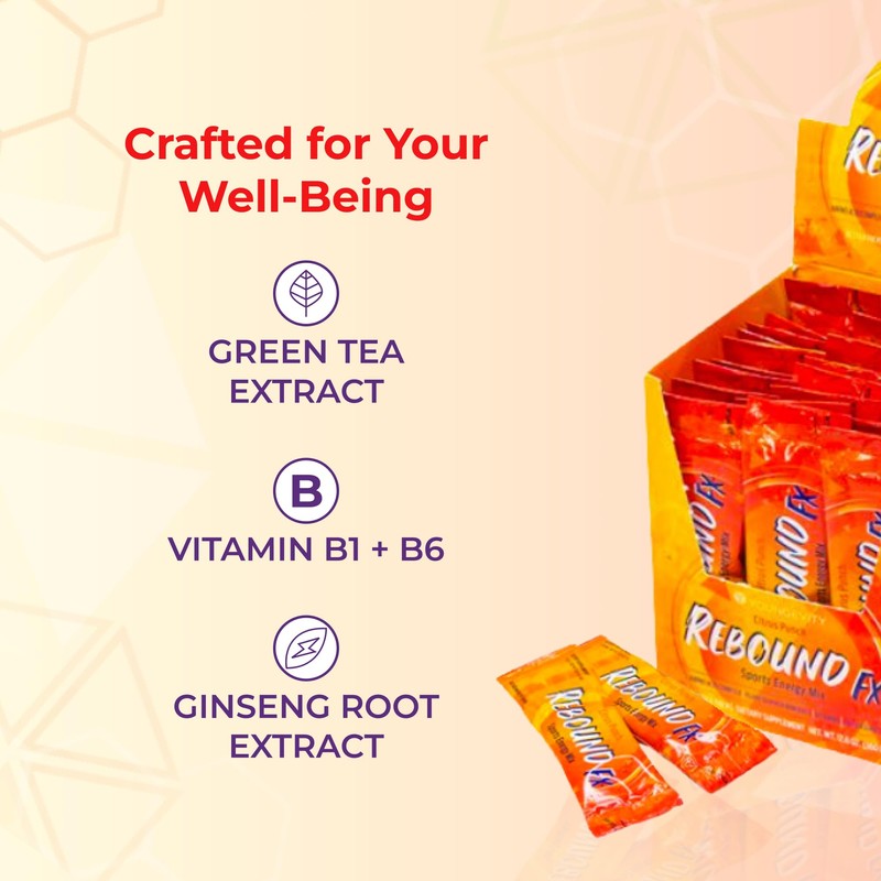 Youngevity Rebound FX™ Citrus Punch On-The-Go Stick Packs – 30