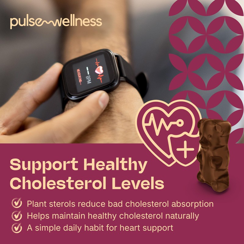 Pulse Wellness | Plant Sterols | Gummies | Mixed Berries