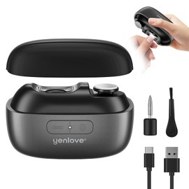 Electric Nail Clippers,3 in 1 Electric Nail Trimmer with Polisher,Automatic Fingernail Trimmer Nail Clipper for Men, Kids, Seniors and Adults