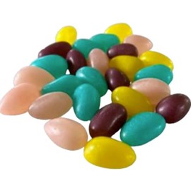 YANKEETRADERS Sweet and Sour Jelly Bean Eggs, Assorted Fruity Flavors, 2 Pound Bulk Bag