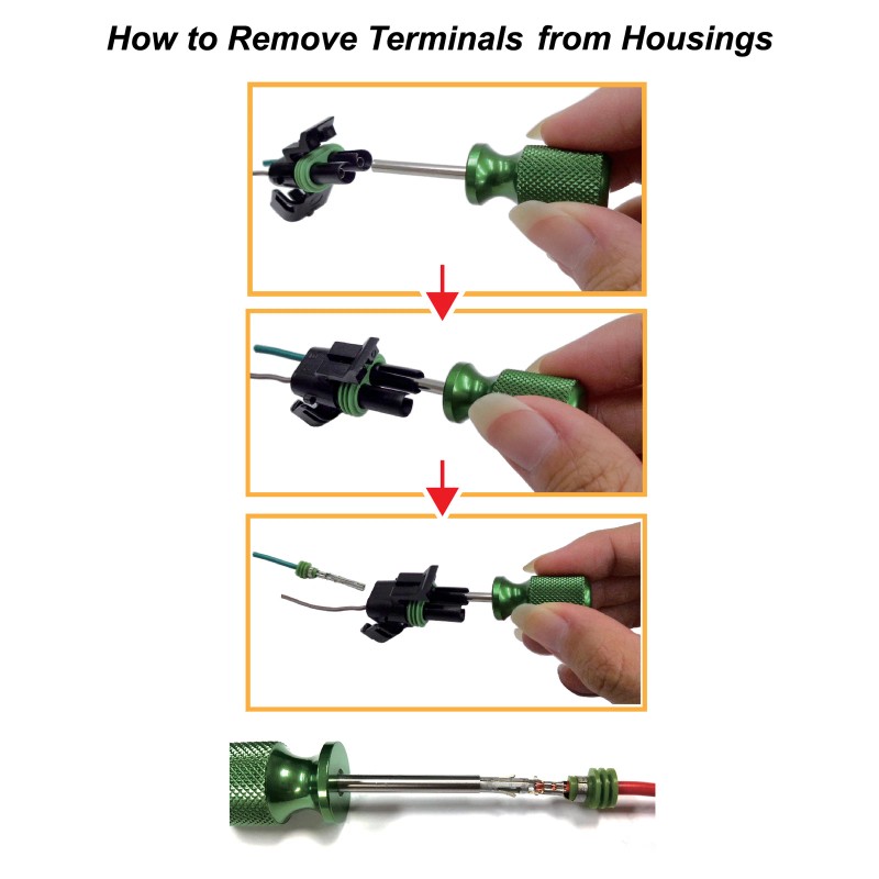 Tool Guy Republic Delphi Weather Pack Connector Terminal Removal Tool