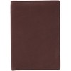 CTM Men's Leather Hipster Wallet, Brown